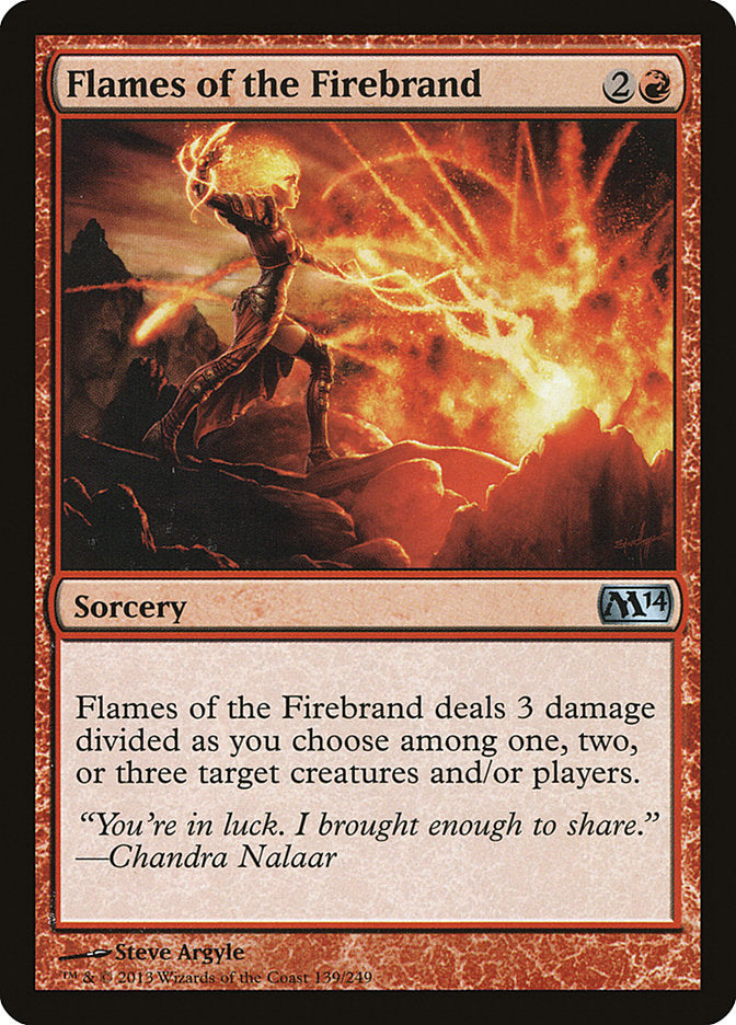 Flames of the Firebrand [Magic 2014] - The Mythic Store | 24h Order Processing