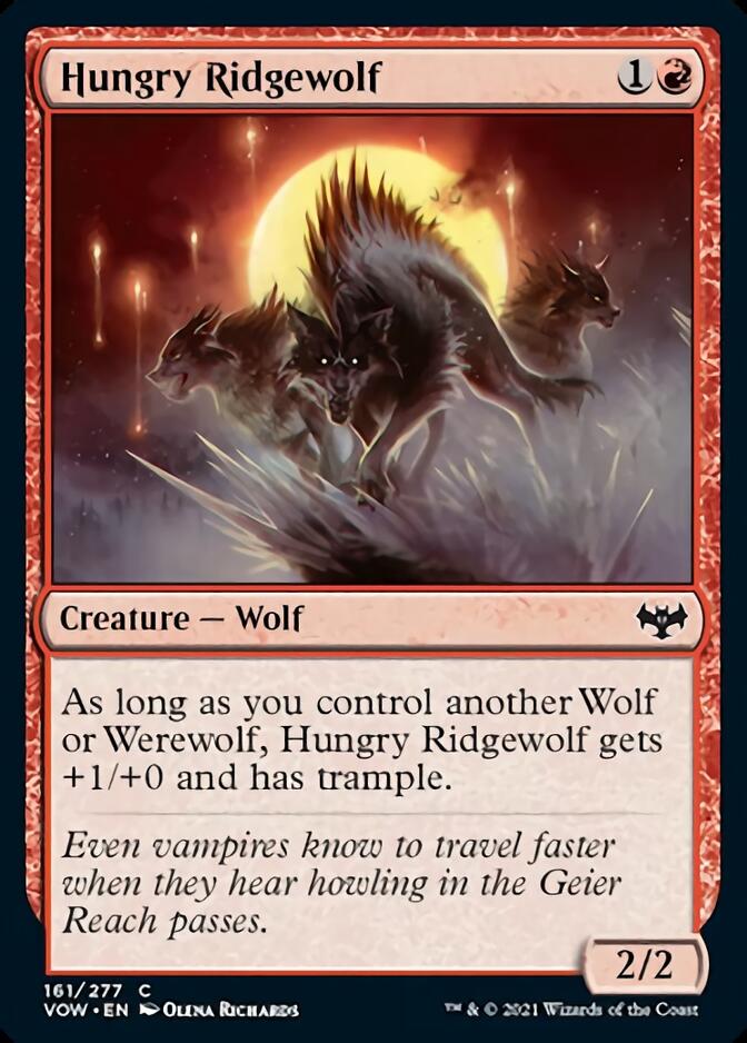 Hungry Ridgewolf [Innistrad: Crimson Vow] - The Mythic Store | 24h Order Processing