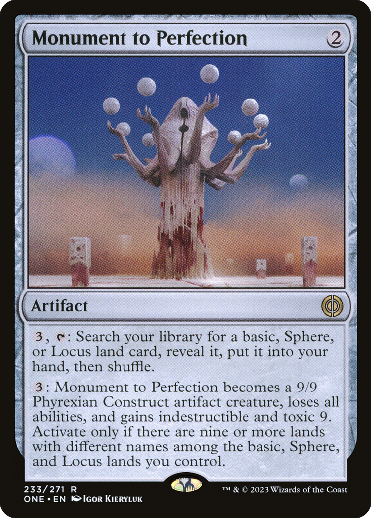 Monument to Perfection [Phyrexia: All Will Be One] - The Mythic Store | 24h Order Processing