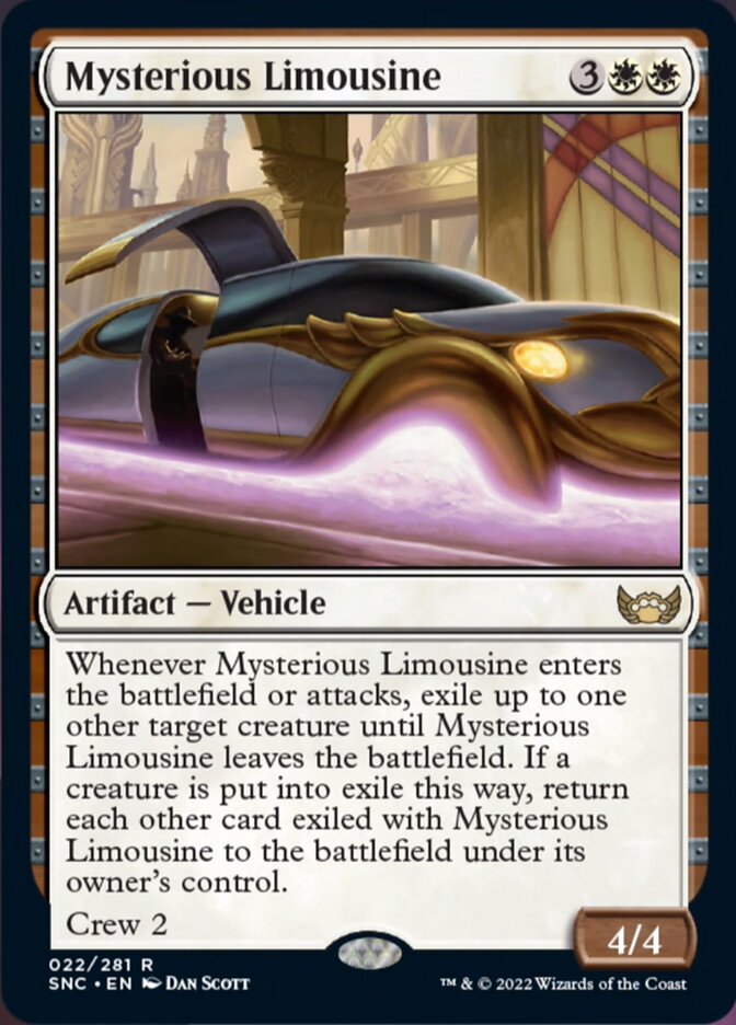 Mysterious Limousine [Streets of New Capenna] - The Mythic Store | 24h Order Processing