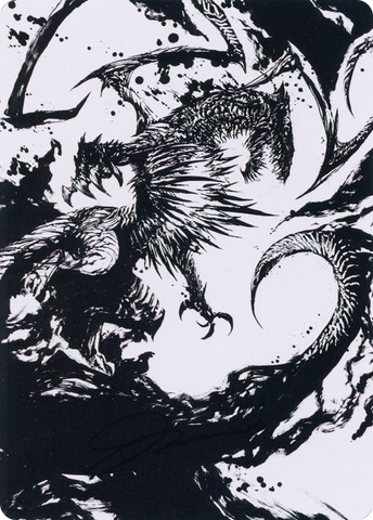 Skithiryx, the Blight Dragon Art Card [March of the Machine Art Series] - The Mythic Store | 24h Order Processing