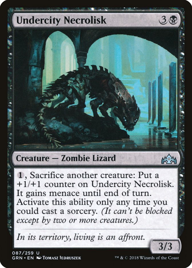 Undercity Necrolisk [Guilds of Ravnica] - The Mythic Store | 24h Order Processing