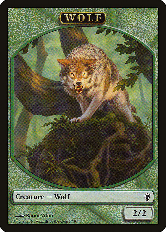 Wolf Token [Conspiracy Tokens] - The Mythic Store | 24h Order Processing