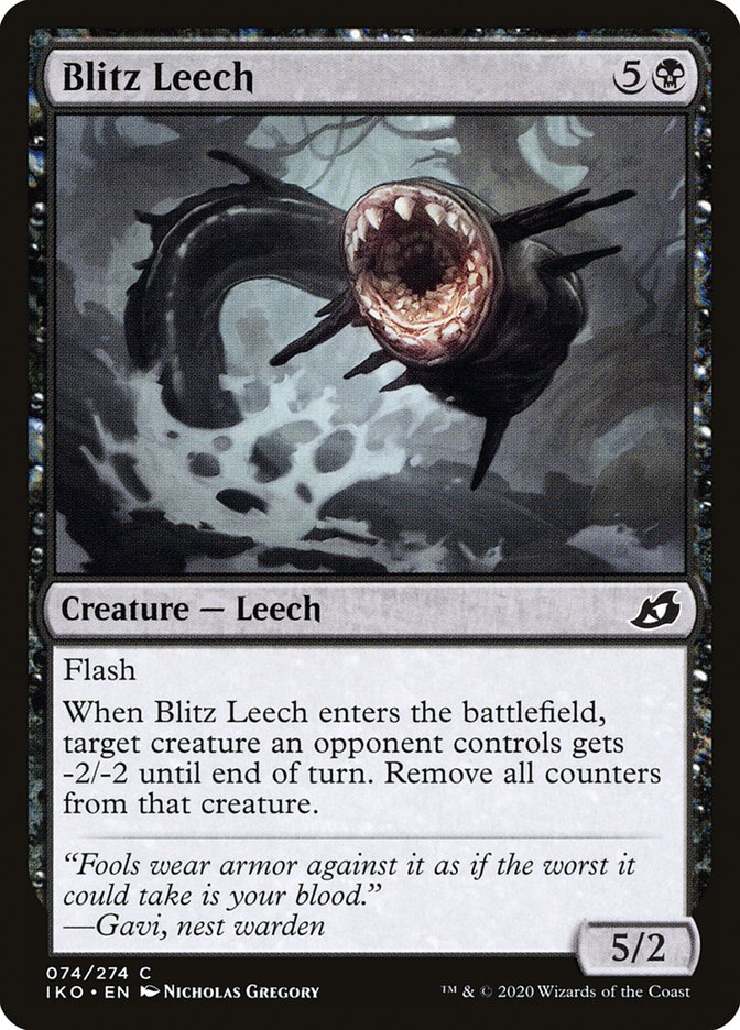 Blitz Leech [Ikoria: Lair of Behemoths] - The Mythic Store | 24h Order Processing