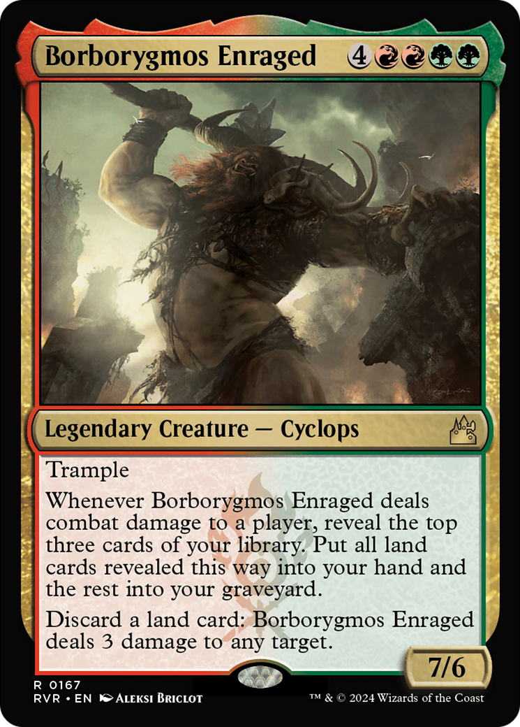 Borborygmos Enraged [Ravnica Remastered] - The Mythic Store | 24h Order Processing