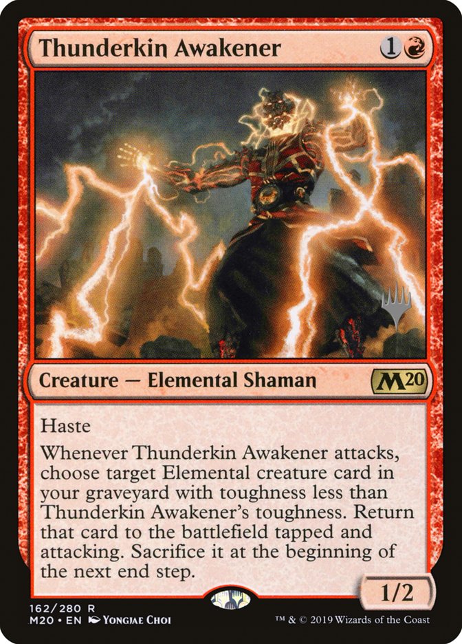 Thunderkin Awakener (Promo Pack) [Core Set 2020 Promos] - The Mythic Store | 24h Order Processing