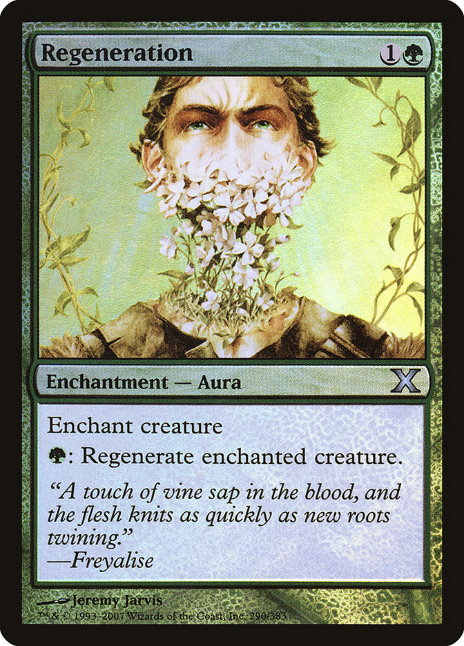 Regeneration (Premium Foil) [Tenth Edition] - The Mythic Store | 24h Order Processing