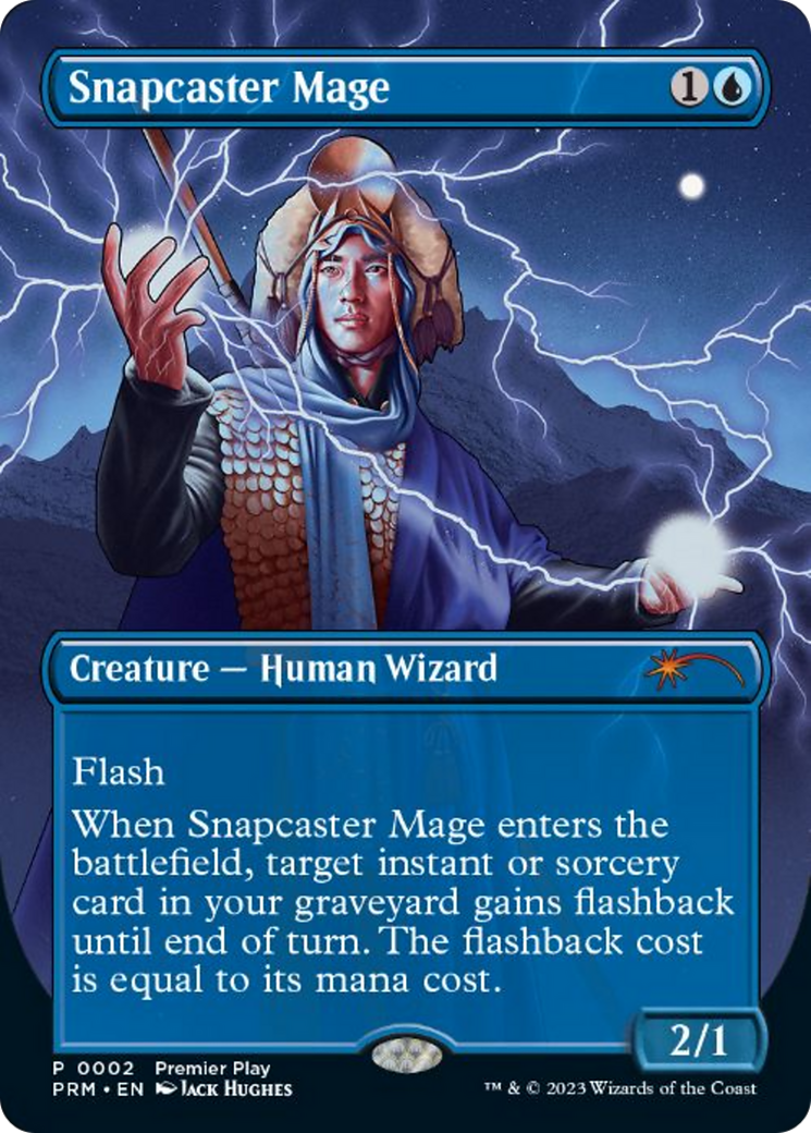 Snapcaster Mage (Borderless Alternate Art) [Regional Championship Qualifiers 2023] - The Mythic Store | 24h Order Processing