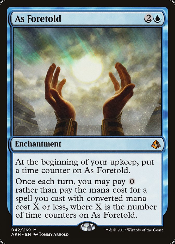 As Foretold [Amonkhet] - The Mythic Store | 24h Order Processing
