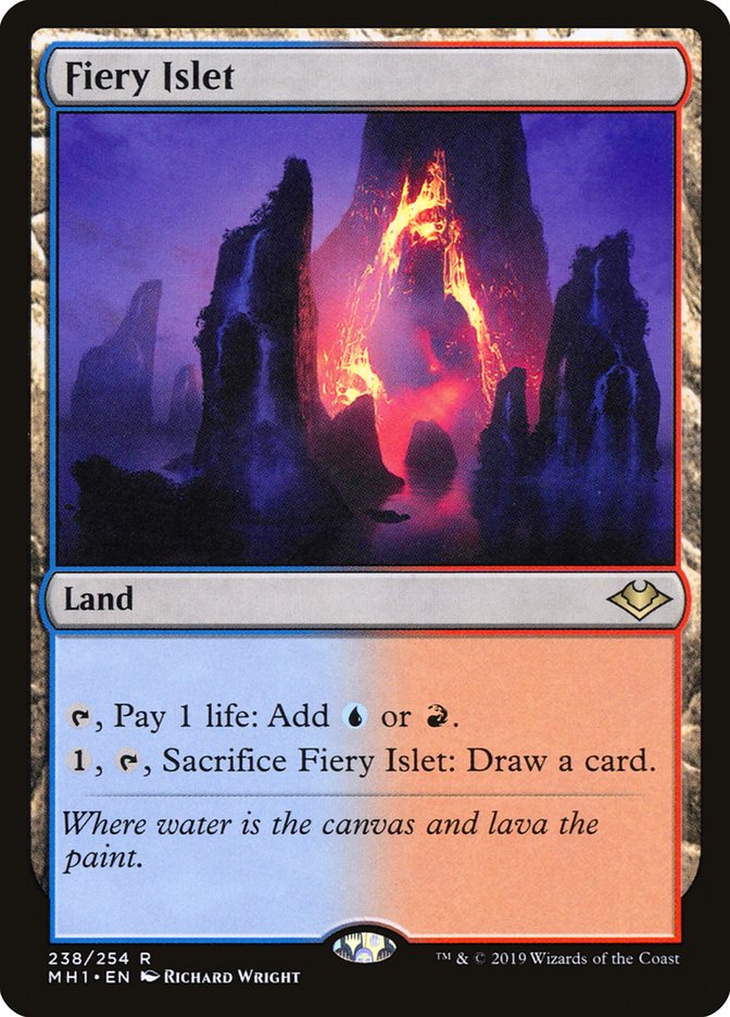 Fiery Islet [Modern Horizons] - The Mythic Store | 24h Order Processing