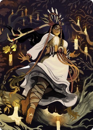 Candlegrove Witch 2 Art Card [Innistrad: Midnight Hunt Art Series] - The Mythic Store | 24h Order Processing