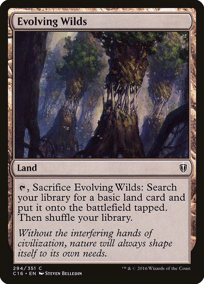 Evolving Wilds [Commander 2016] - The Mythic Store | 24h Order Processing