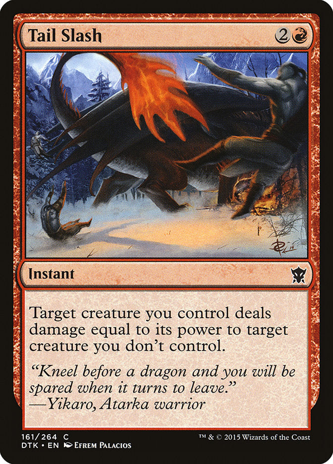 Tail Slash [Dragons of Tarkir] - The Mythic Store | 24h Order Processing