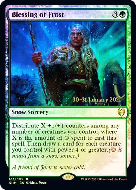 Blessing of Frost [Kaldheim Prerelease Promos] - The Mythic Store | 24h Order Processing