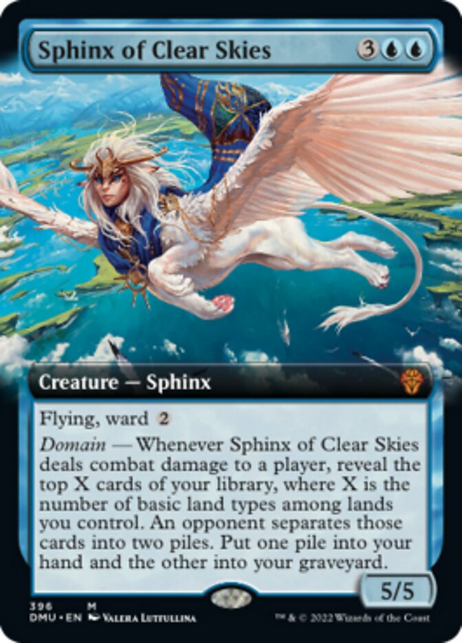 Sphinx of Clear Skies (Extended Art) [Dominaria United] - The Mythic Store | 24h Order Processing