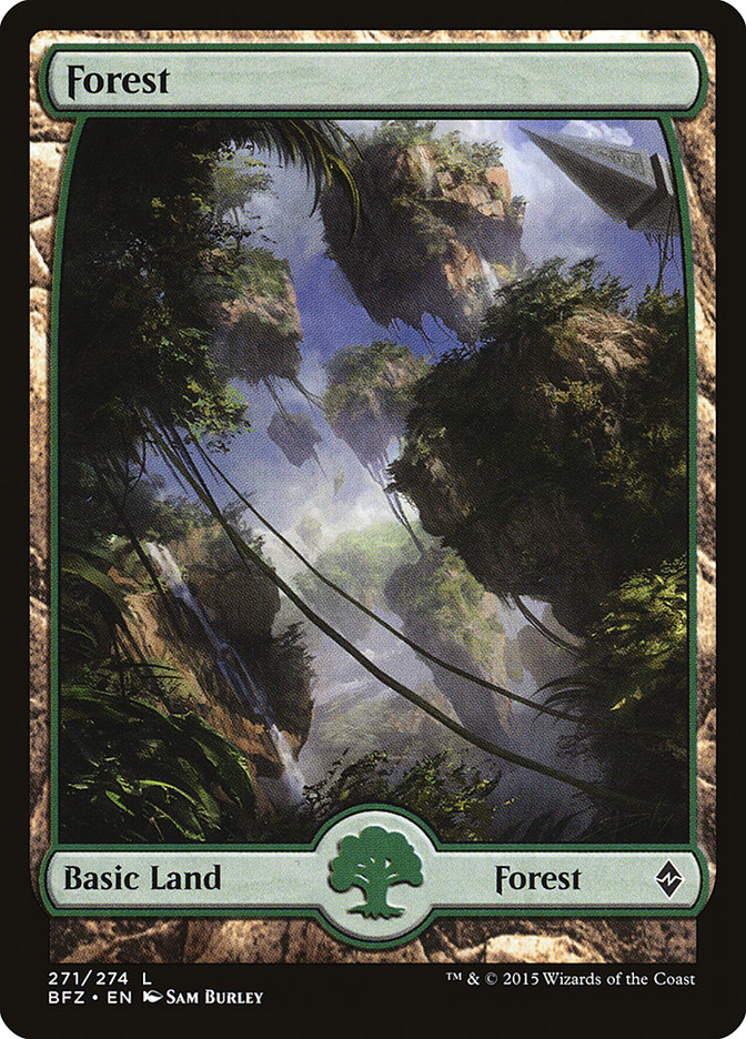 Forest (271) (Full Art) [Battle for Zendikar] - The Mythic Store | 24h Order Processing