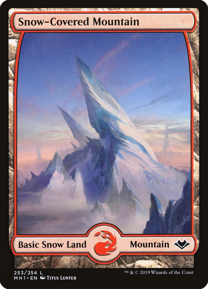 Snow-Covered Mountain [Modern Horizons] - The Mythic Store | 24h Order Processing