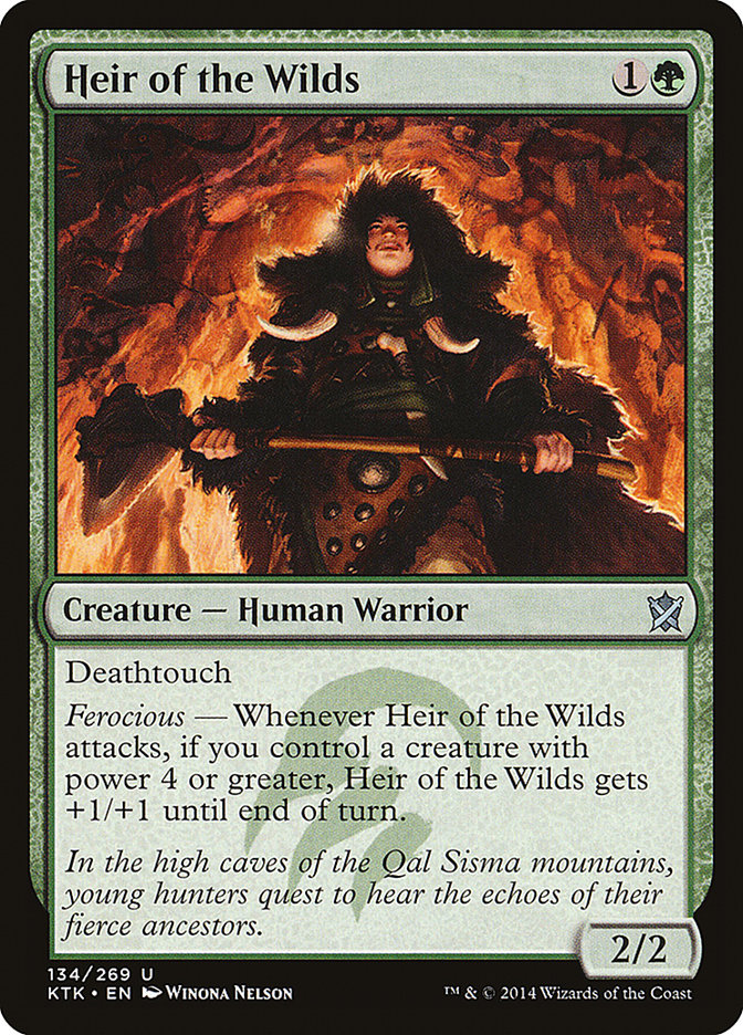 Heir of the Wilds [Khans of Tarkir] - The Mythic Store | 24h Order Processing