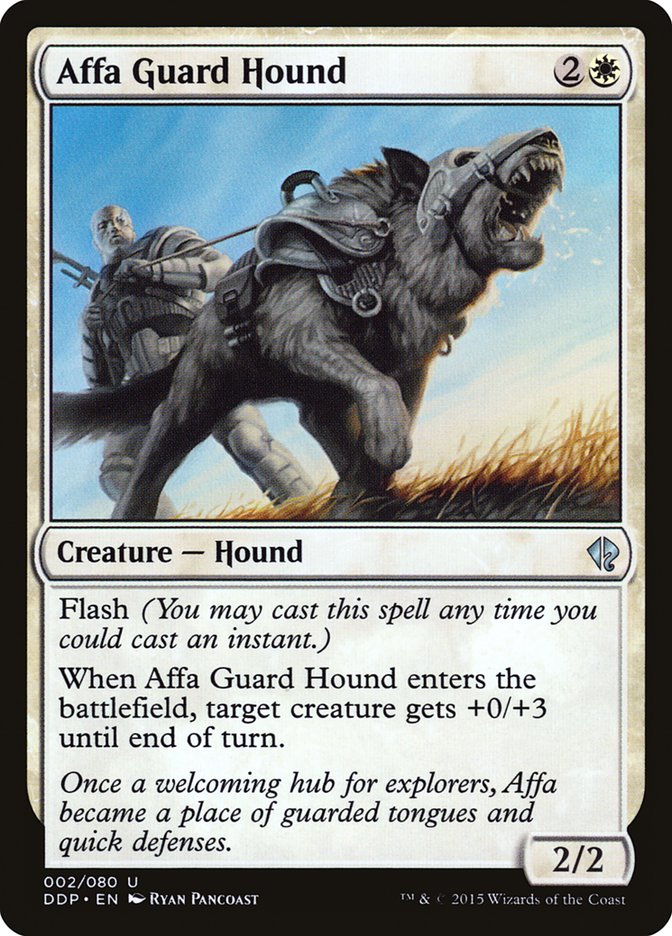 Affa Guard Hound [Duel Decks: Zendikar vs. Eldrazi] - The Mythic Store | 24h Order Processing