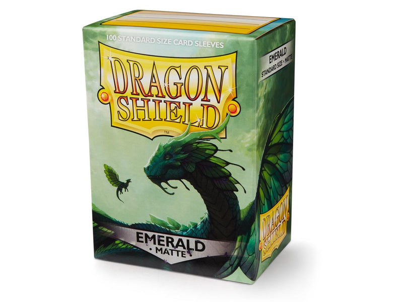 Dragon Shield Matte Sleeve - Emerald ‘Rayalda’ 100ct - The Mythic Store | 24h Order Processing
