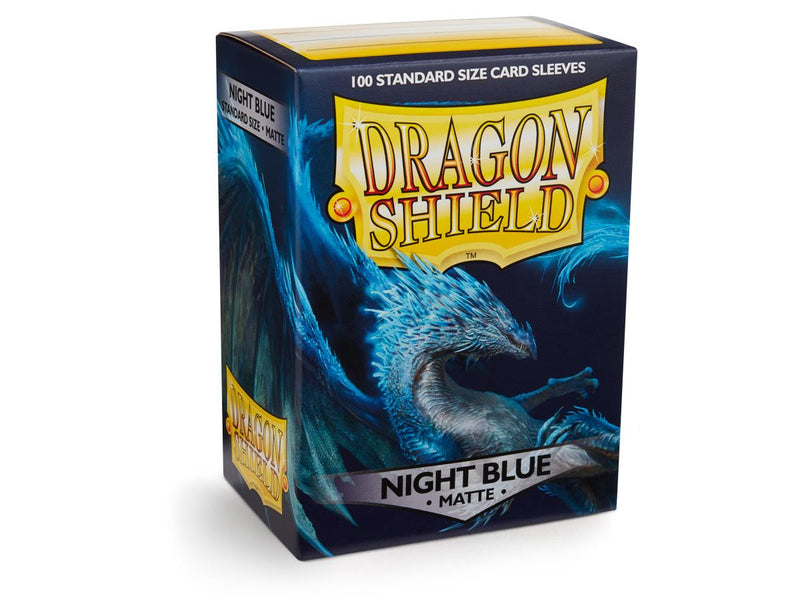 Dragon Shield Matte Sleeve - Night Blue ‘Botan’ 100ct - The Mythic Store | 24h Order Processing