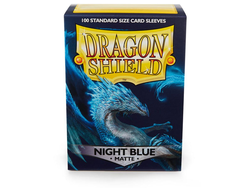 Dragon Shield Matte Sleeve - Night Blue ‘Botan’ 100ct - The Mythic Store | 24h Order Processing