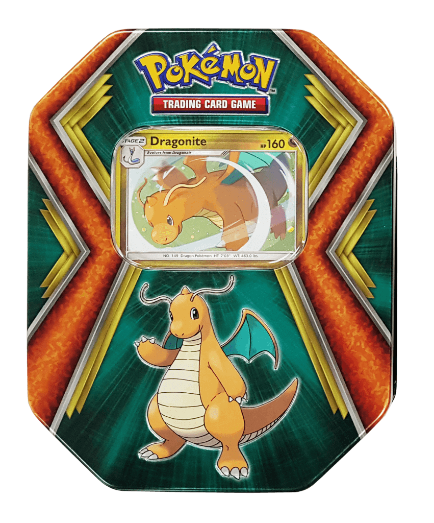 pokemon card back png POKÉMON TCG Back Issue Tins Dragonite