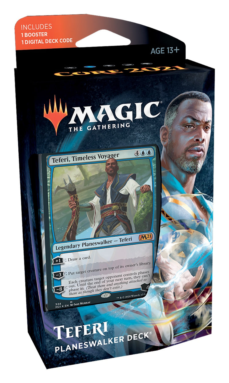 Planeswalker Deck Core 2021 - Teferi Timeless Voyager - The Mythic Store | 24h Order Processing