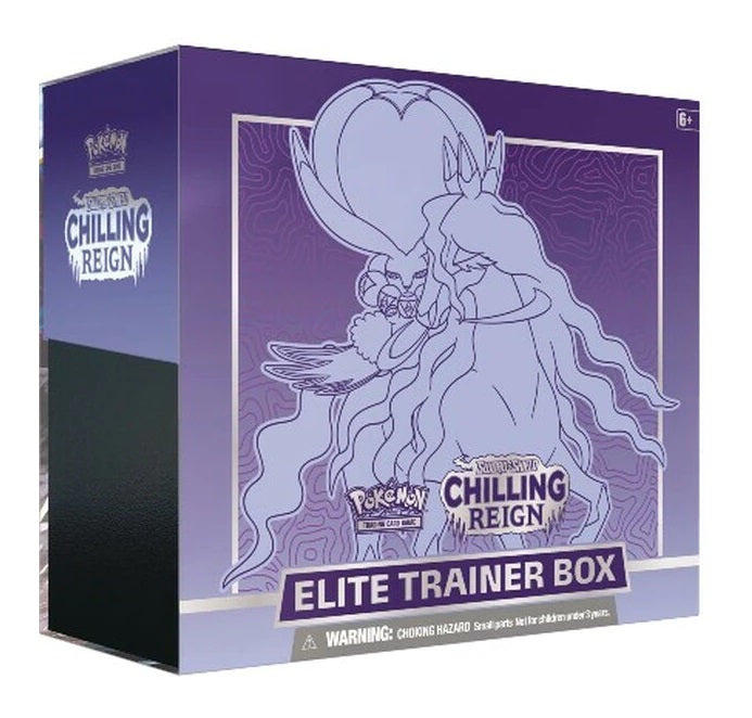 Chilling Reign Elite Trainer Box - Shadow Rider Calyrex - The Mythic Store | 24h Order Processing