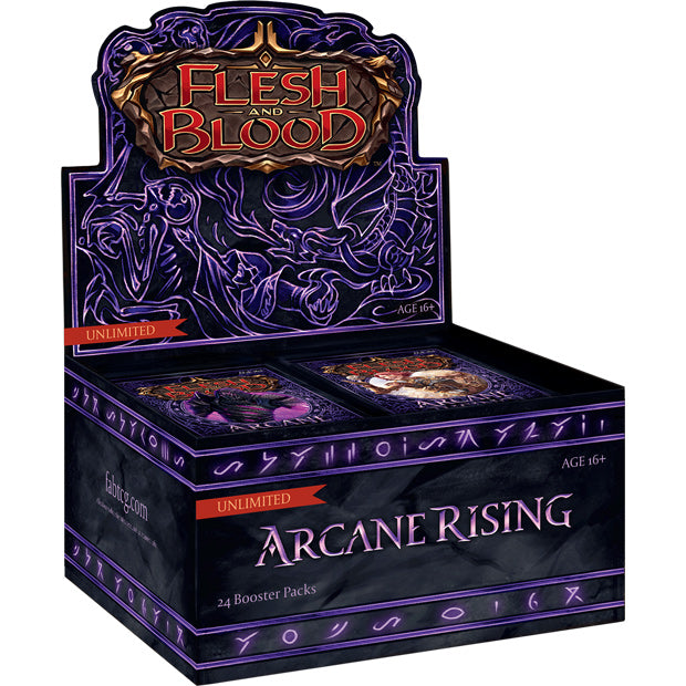 Arcane Rising Booster Box Unlimited Edition - The Mythic Store | 24h Order Processing