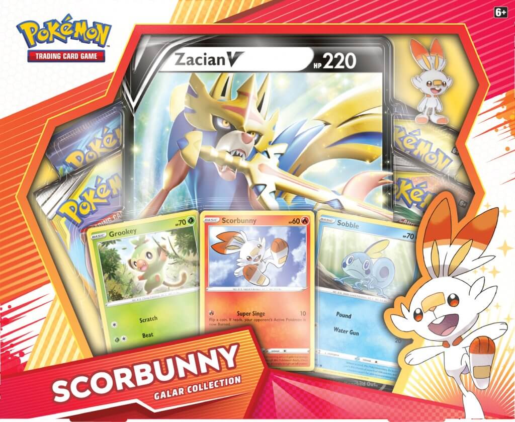pokemon trading card game galar collection POKÉMON TCG Galar Collection Scorbunny
