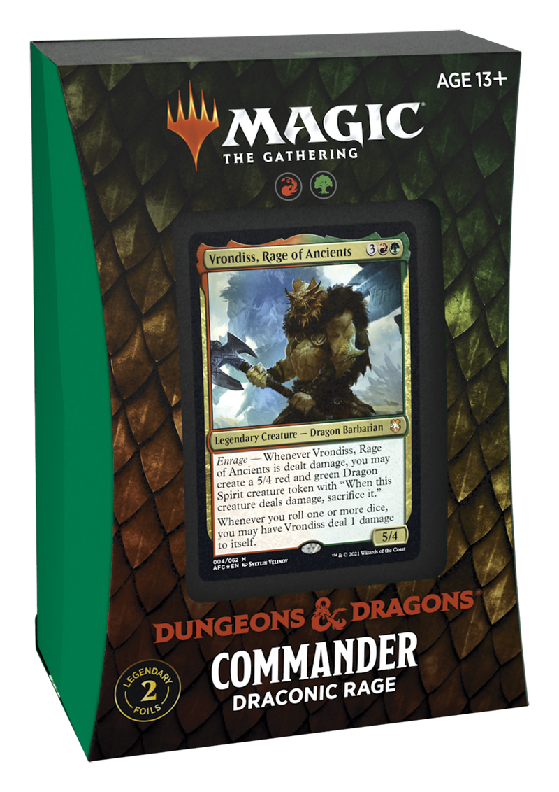 Adventures in the Forgotten Realms Commander Decks - The Mythic Store | 24h Order Processing