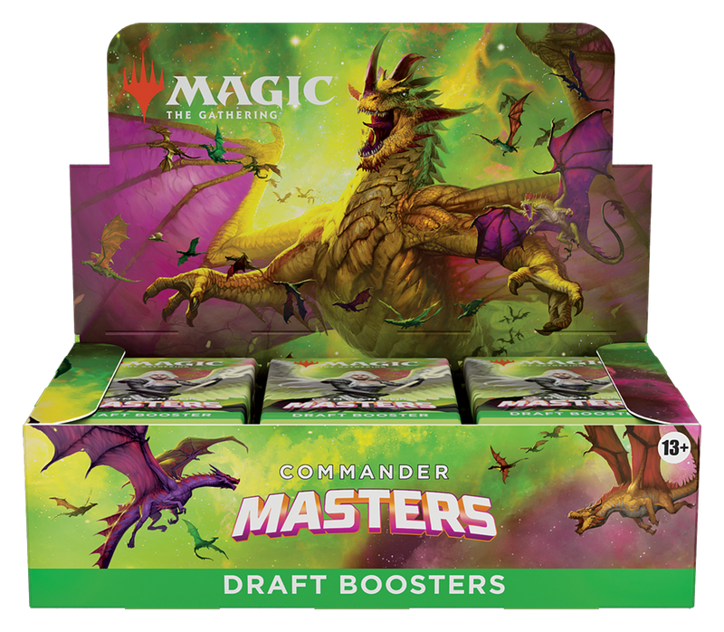 Commander Masters - Draft Booster Box - The Mythic Store | 24h Order Processing