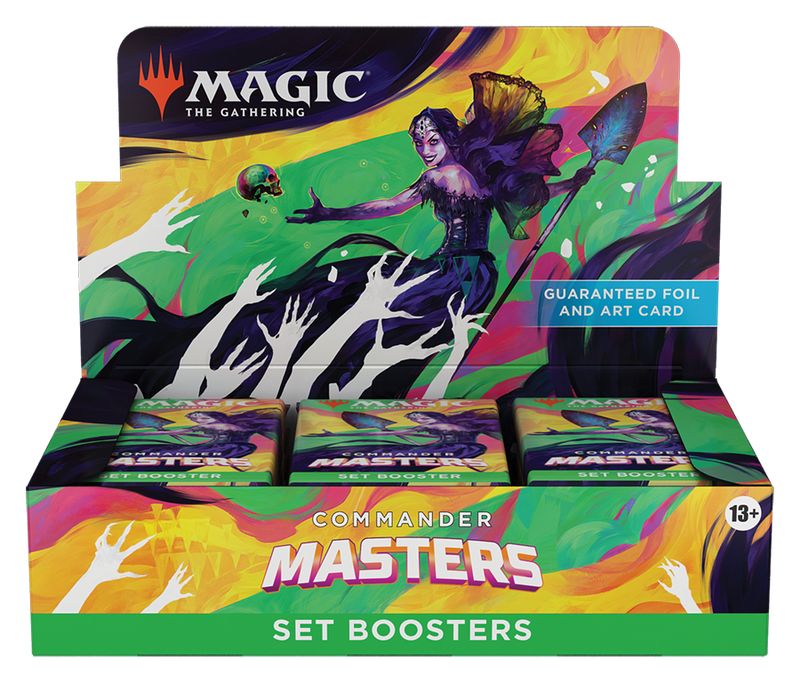 Commander Masters - Set Booster Box - The Mythic Store | 24h Order Processing
