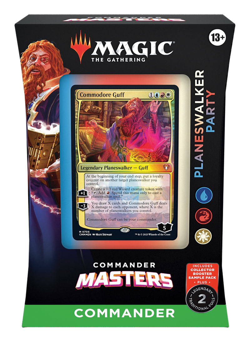 Commander Masters - Commander Decks - The Mythic Store | 24h Order Processing