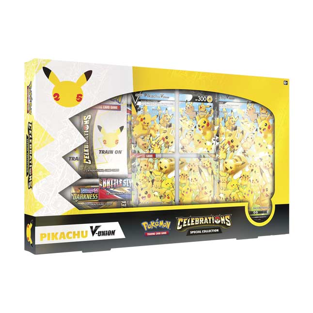 Celebrations Special Collections Pikachu V-Union - The Mythic Store | 24h Order Processing