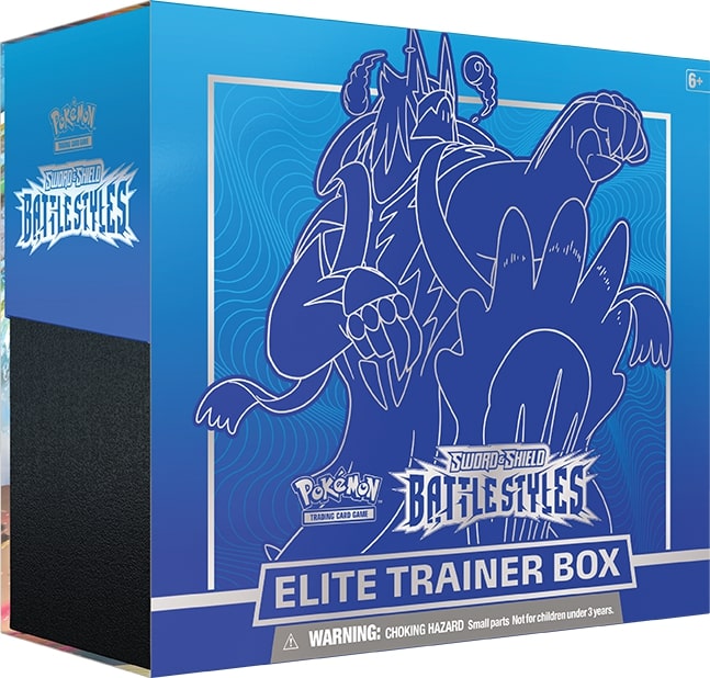 Sword & Shield - Battle Styles Blue Elite Trainer Box - The Mythic Store | 24h Order Processing