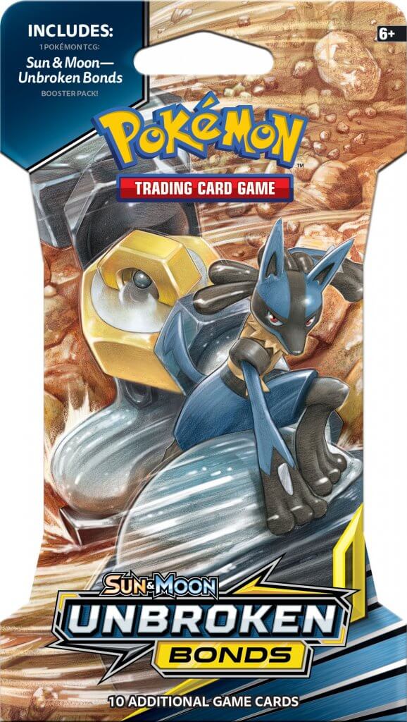 pokemon booster pack unbroken bonds POKÉMON TCG Sun & Moon Unbroken Bonds