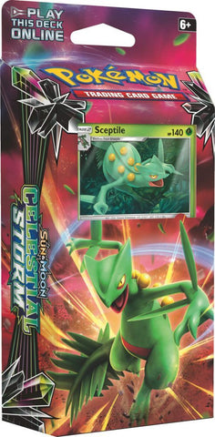 POKÉMON TCG Sun & Moon Celestial Storm Theme Deck Sceptile - The Mythic Store | 24h Order Processing