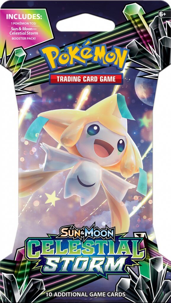 POKMON TCG Sun & Moon Celestial Storm - Sleeved Booster Pack POKMON TCG Sun & Moon Celestial Storm - Sleeved Booster Pack