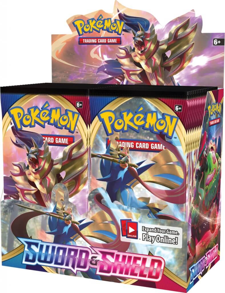 POKÉMON TCG Sword and Shield Booster Box - The Mythic Store | 24h Order Processing