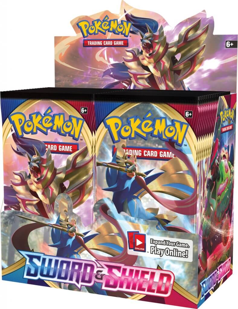POKEMON TCG Sword and Shield Booster - The Mythic Store | 24h Order Processing