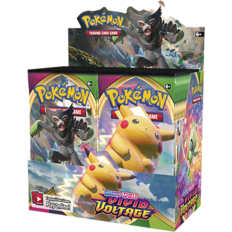 Pokemon Sword & Shield - Vivid Voltage Booster Box - The Mythic Store | 24h Order Processing