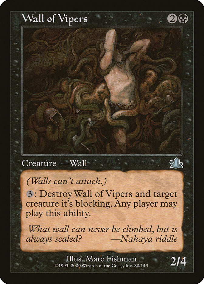 Wall of Vipers [Prophecy] - The Mythic Store | 24h Order Processing