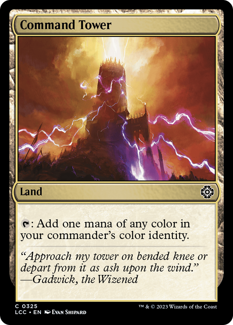 Command Tower [The Lost Caverns of Ixalan Commander] - The Mythic Store | 24h Order Processing