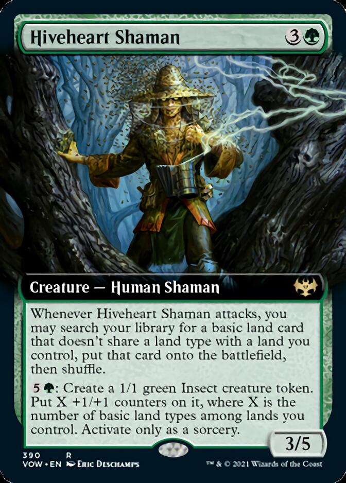 Hiveheart Shaman (Extended Art) [Innistrad: Crimson Vow] - The Mythic Store | 24h Order Processing