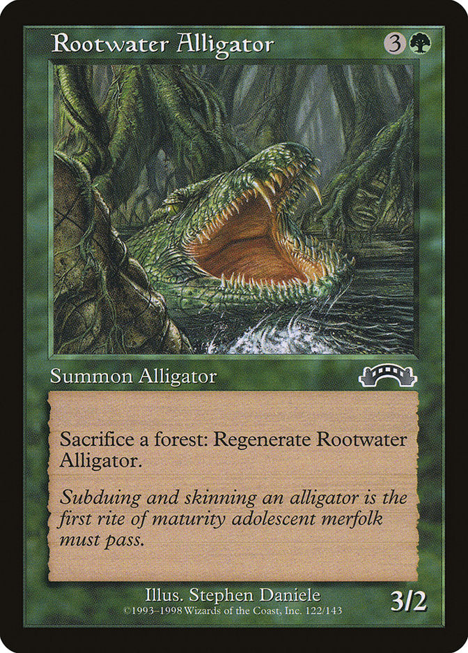 Rootwater Alligator [Exodus] - The Mythic Store | 24h Order Processing