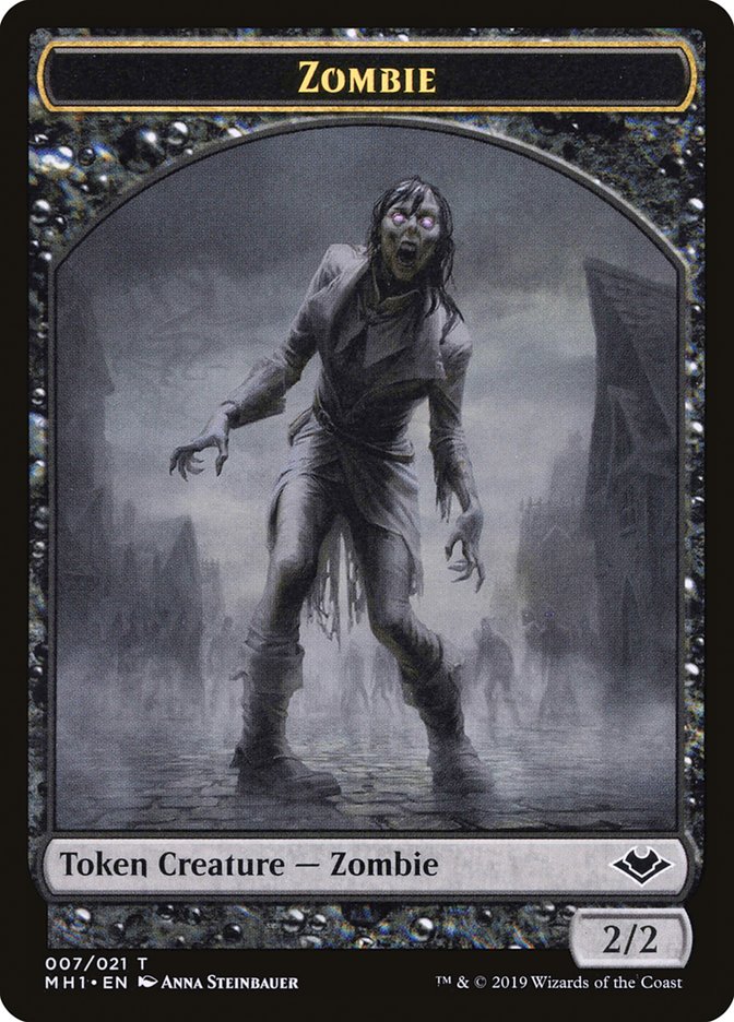 Angel (002) // Zombie (007) Double-Sided Token [Modern Horizons Tokens] - The Mythic Store | 24h Order Processing