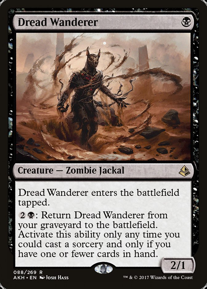 Dread Wanderer [Amonkhet] - The Mythic Store | 24h Order Processing