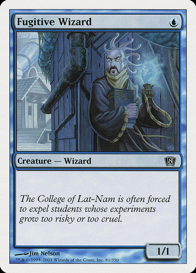 Fugitive Wizard [Eighth Edition] - The Mythic Store | 24h Order Processing